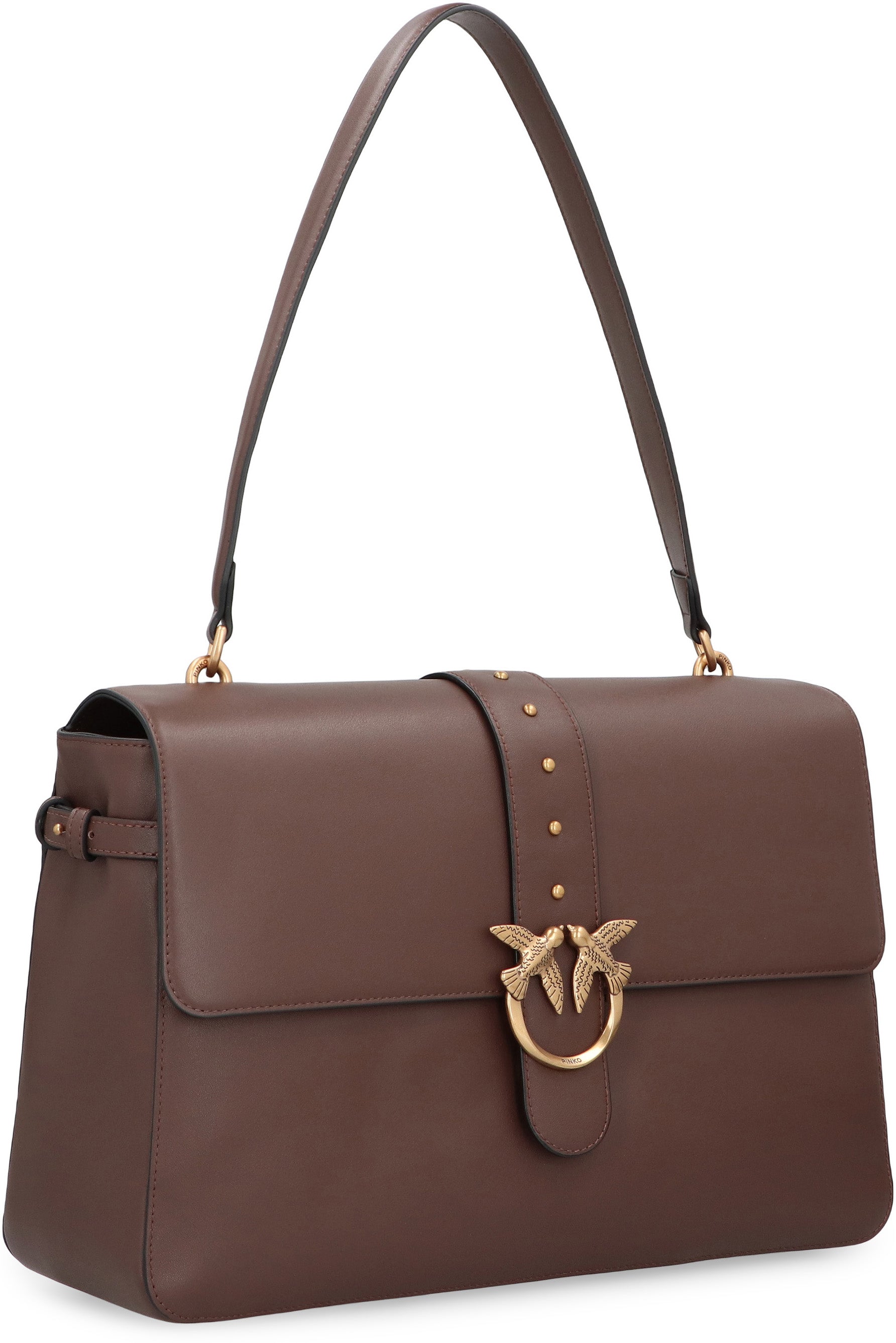 PINKO Maxi Love Slouchy Shoulder Handbag