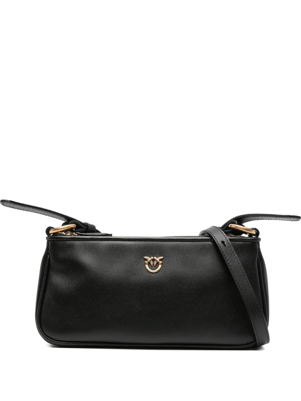 PINKO Chic Half Moon Mini Baguette Bag