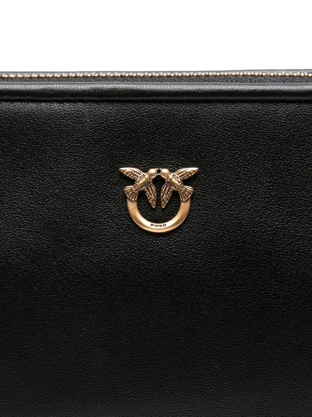 PINKO Chic Half Moon Mini Baguette Bag