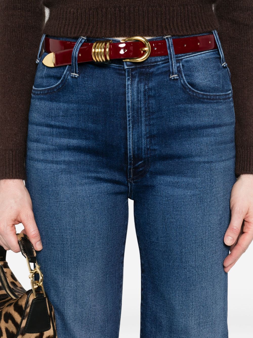 MOTHER The Hustler Roller Sneak Jeans - Women's