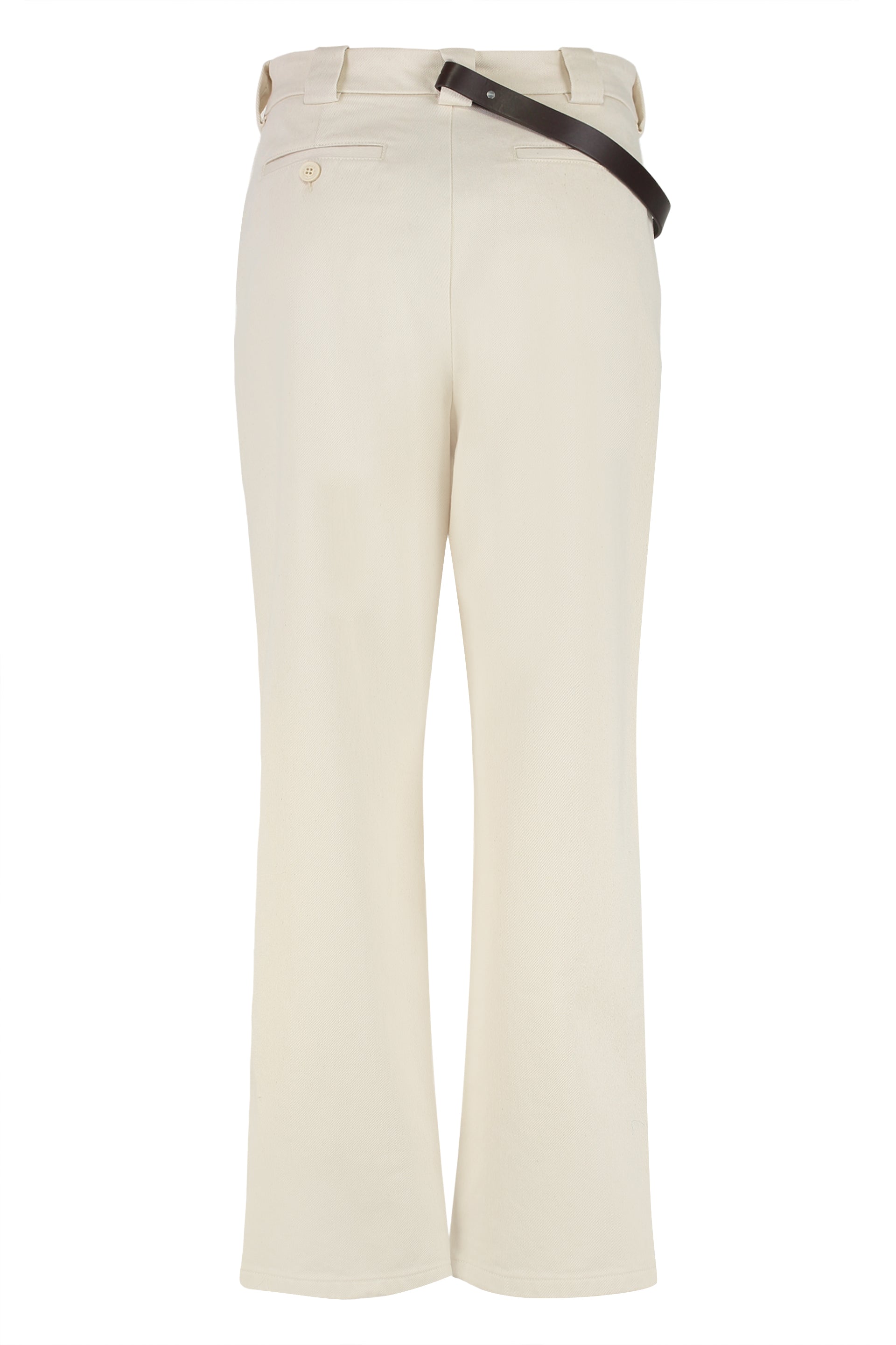 Patrick McDowell x PINKO Paint Cotton Drill Trousers