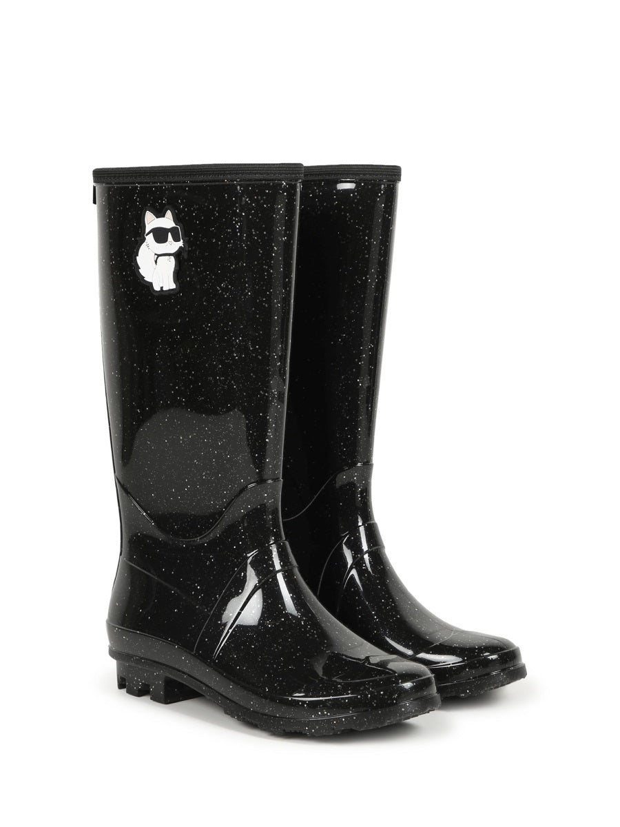 KARL LAGERFELD Kids Mini Rain Boots