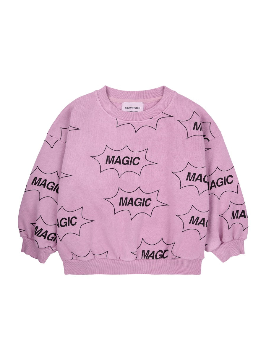 BOBO CHOSES Mini Magic All Over Sweatshirt for Kids