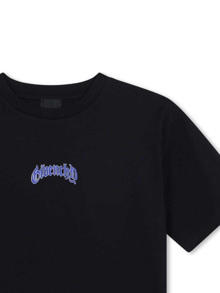 GIVENCHY Cotton Tee Shirt for Boys - FW24 Collection