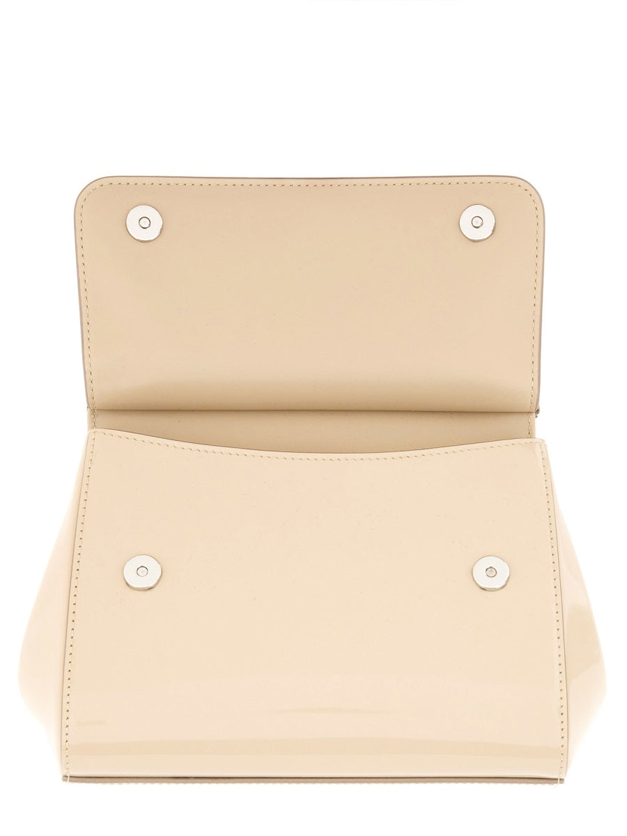 DOLCE & GABBANA Mini Leather Handbag - Sicily Style