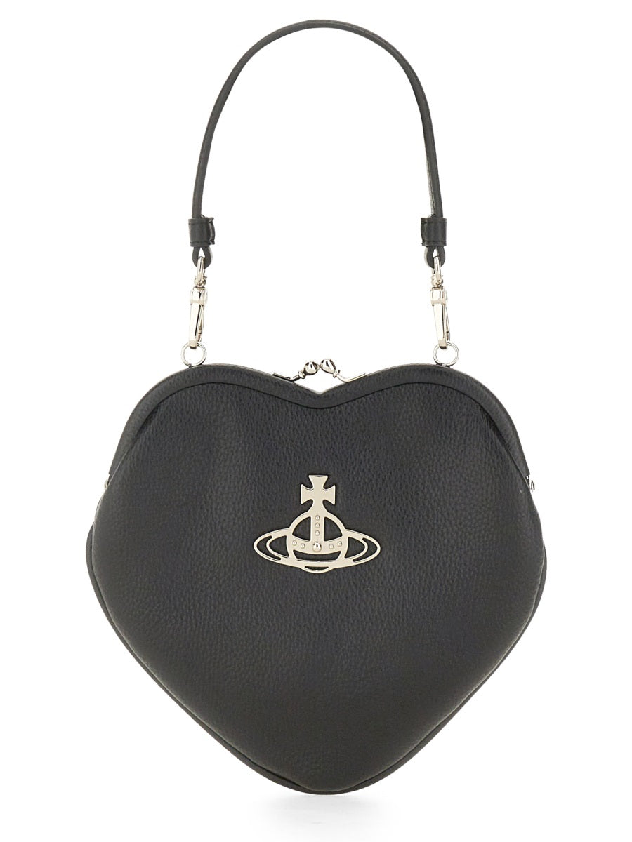 VIVIENNE WESTWOOD Mini Heart Frame Handbag