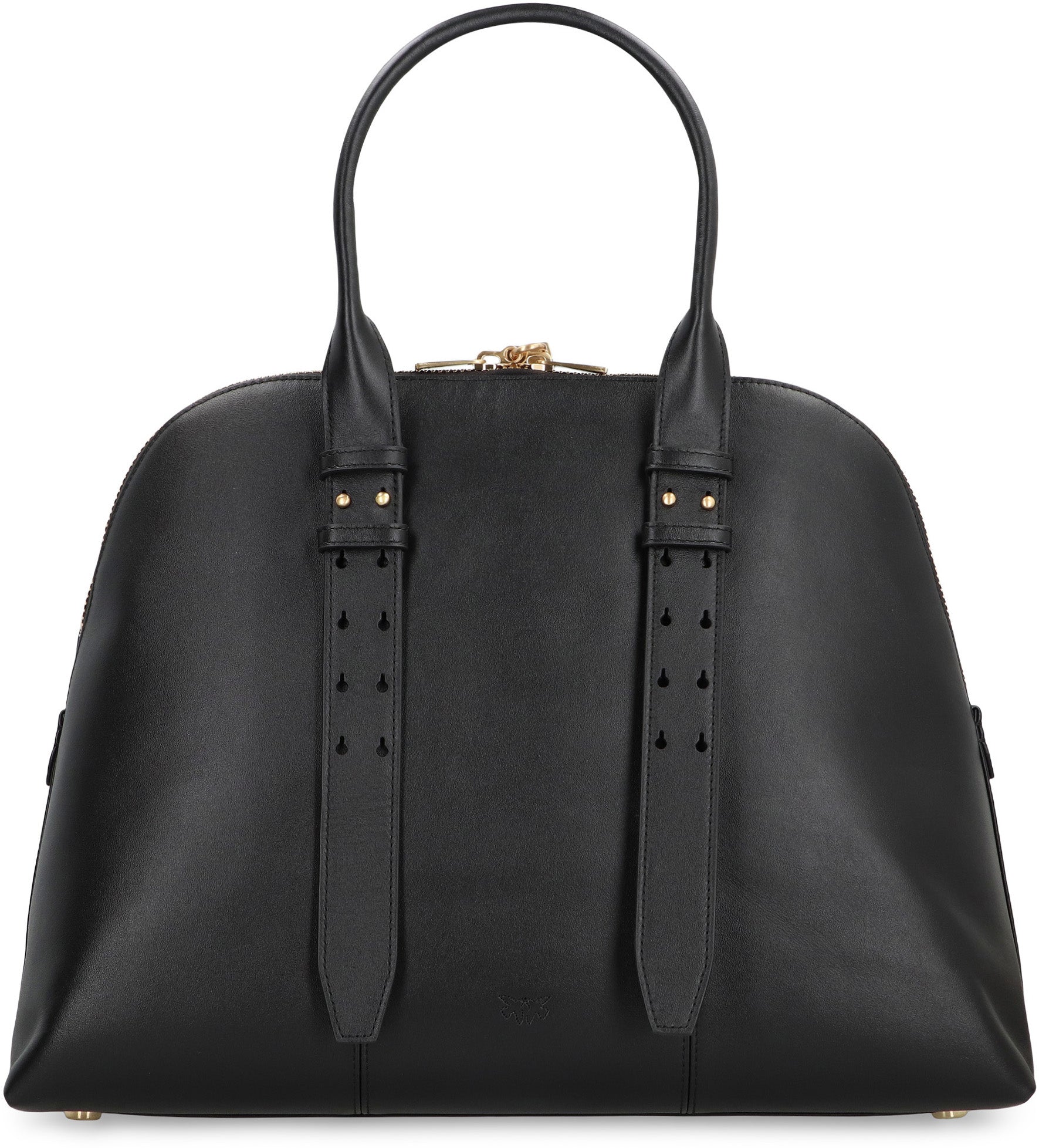 PINKO Maxi Leather Bowling Handbag - Perfect for Every Occasion