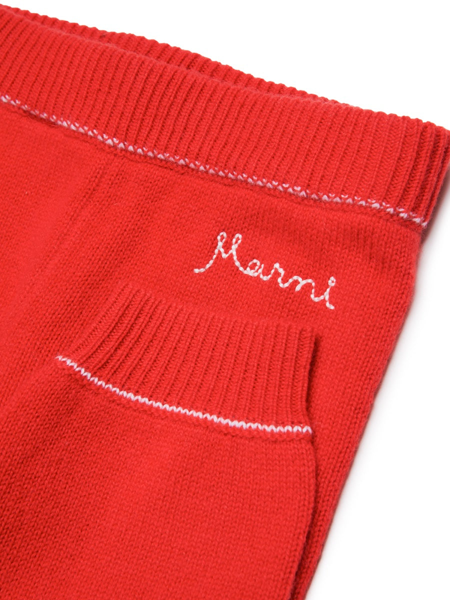 MARNI Mini Cashmere Blend Trousers for Baby