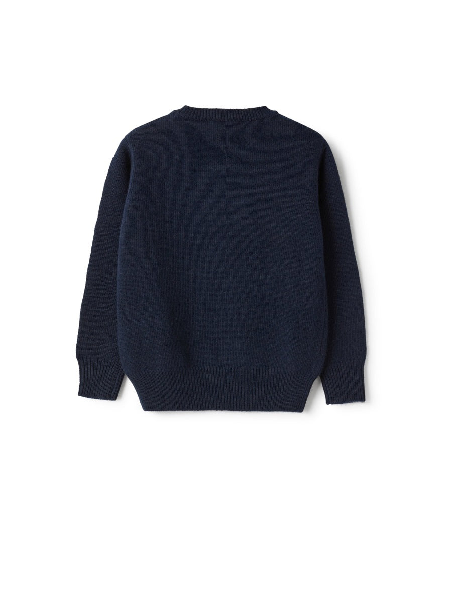 IL GUFO Mini Tricot Knit Sweater
