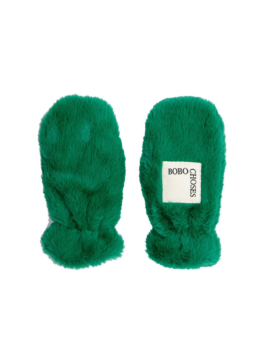 BOBO CHOSES Furry Mini Mittens for Kids