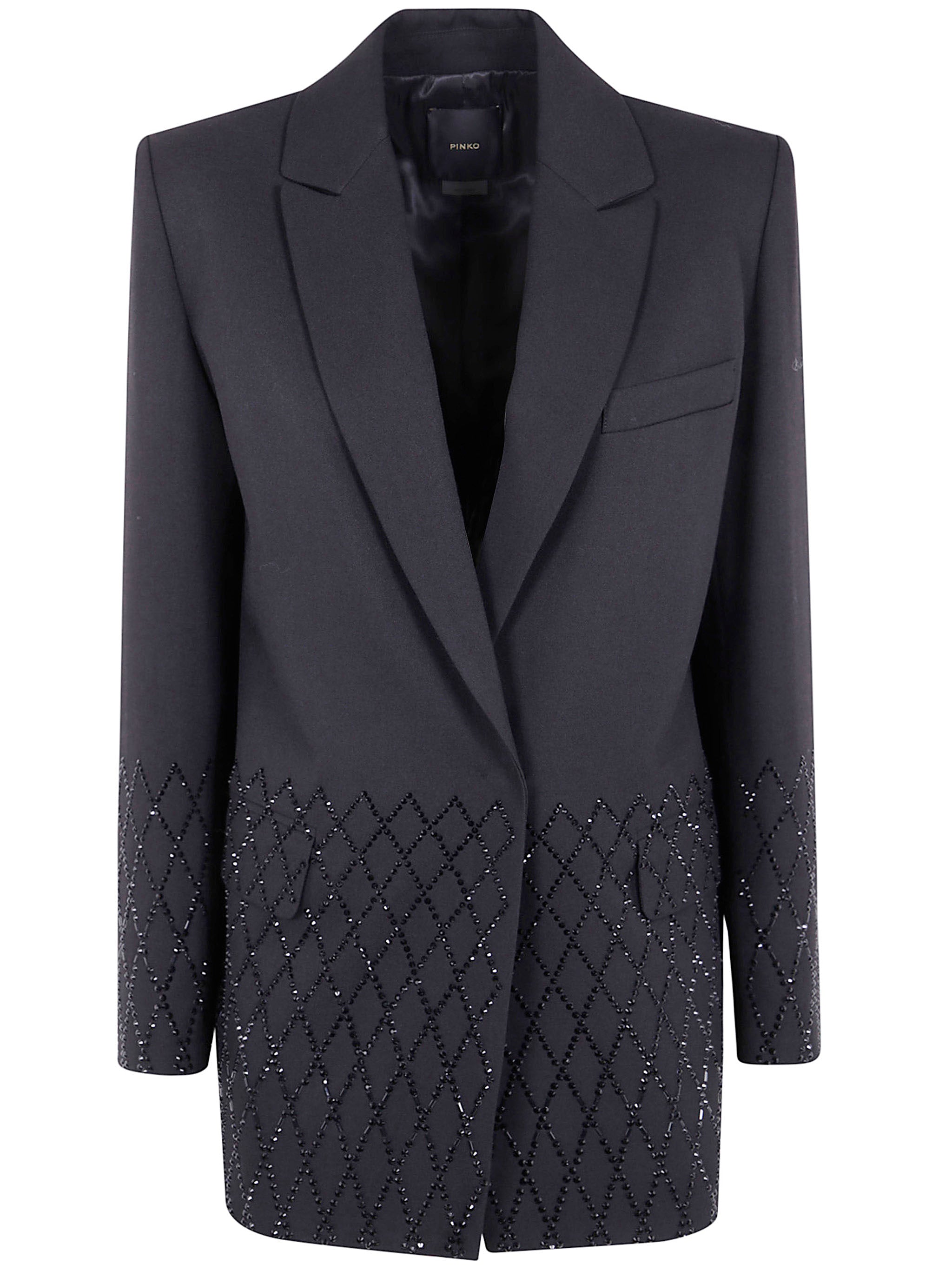 PINKO Game-Changer Mini Poly Blazer
