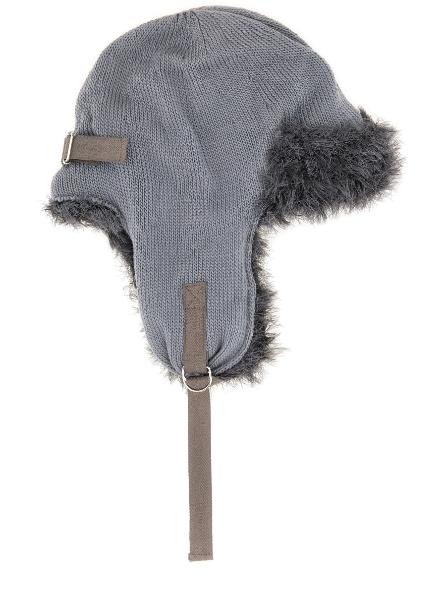 KIJIMA TAKAYUKI Wool Knit Aviator Hat