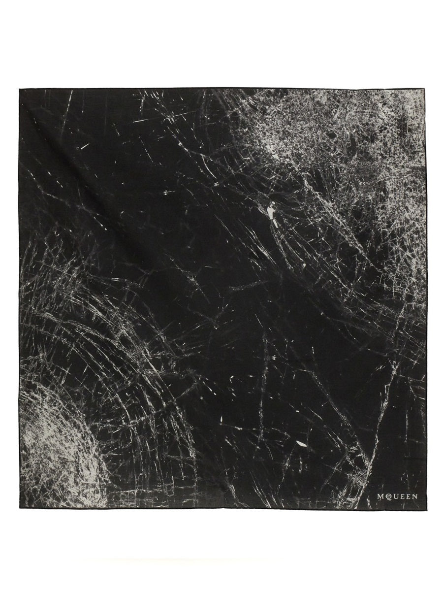 ALEXANDER McQUEEN Classic Cotton Scarf for Men