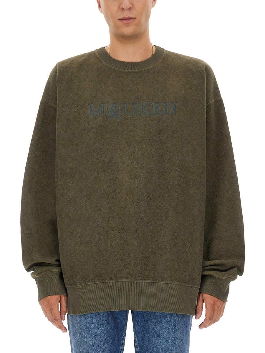 ALEXANDER McQUEEN Classic Logo Sweatshirt - Size L