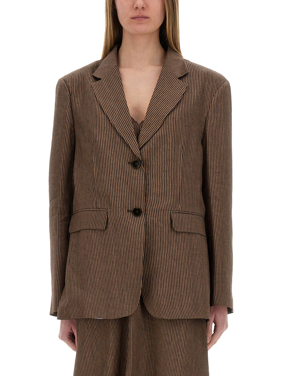 ALYSI Micro Stripes Blazer - Size 38 IT