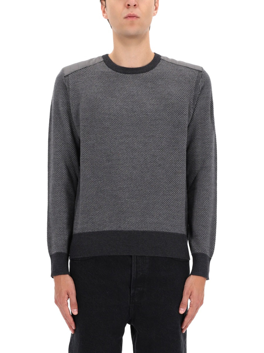 BELSTAFF Regular Fit Merino Wool Sweater - Size L