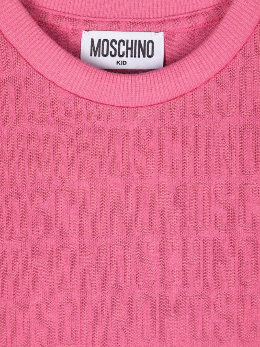 MOSCHINO Maxi T-Shirt for Kids - Short Sleeve