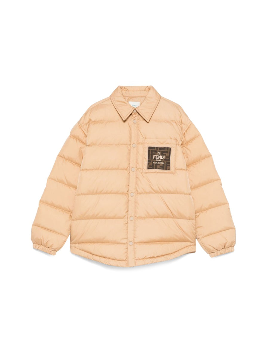 FENDI Mini Down Jacket for Girls - FW24 Collection