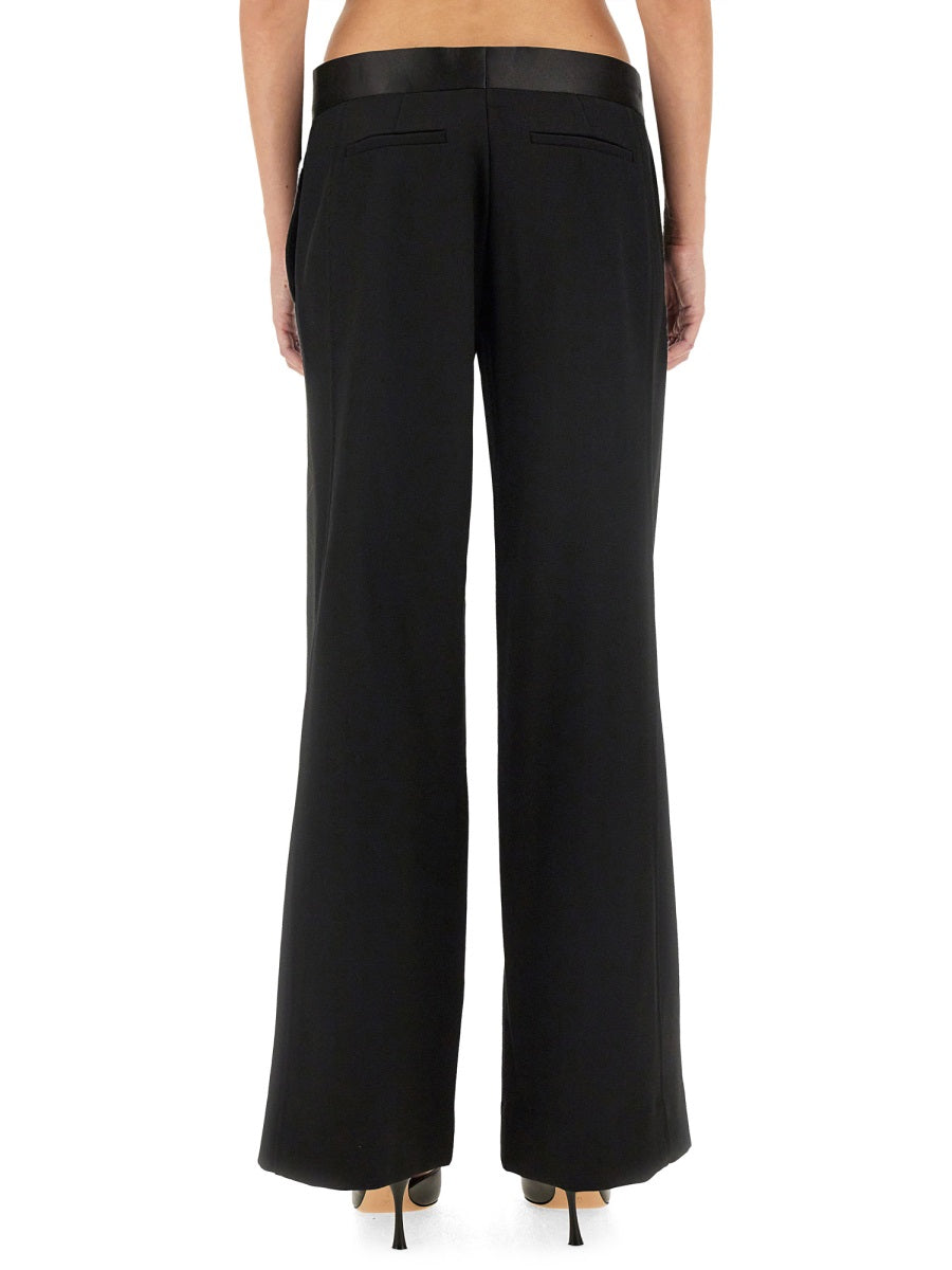 VICTORIA BECKHAM Sophisticated Wool Trousers - Regular Fit, Size 8