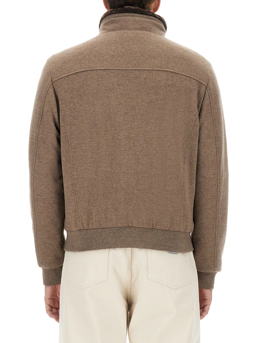 MOORER Men's Wool Cashmere Jacket - Size 50