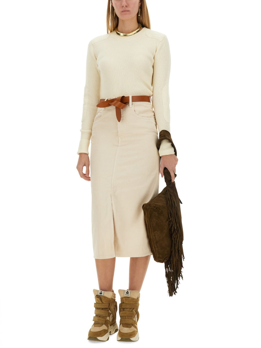 MARANT ÉTOILE Regular Fit Women's Mini Shirt