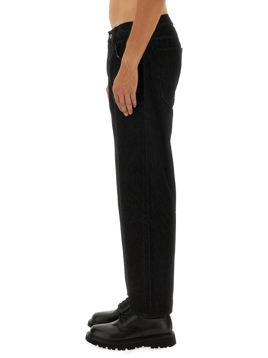 YMC High-Rise Organic Cotton Jeans - Size 32