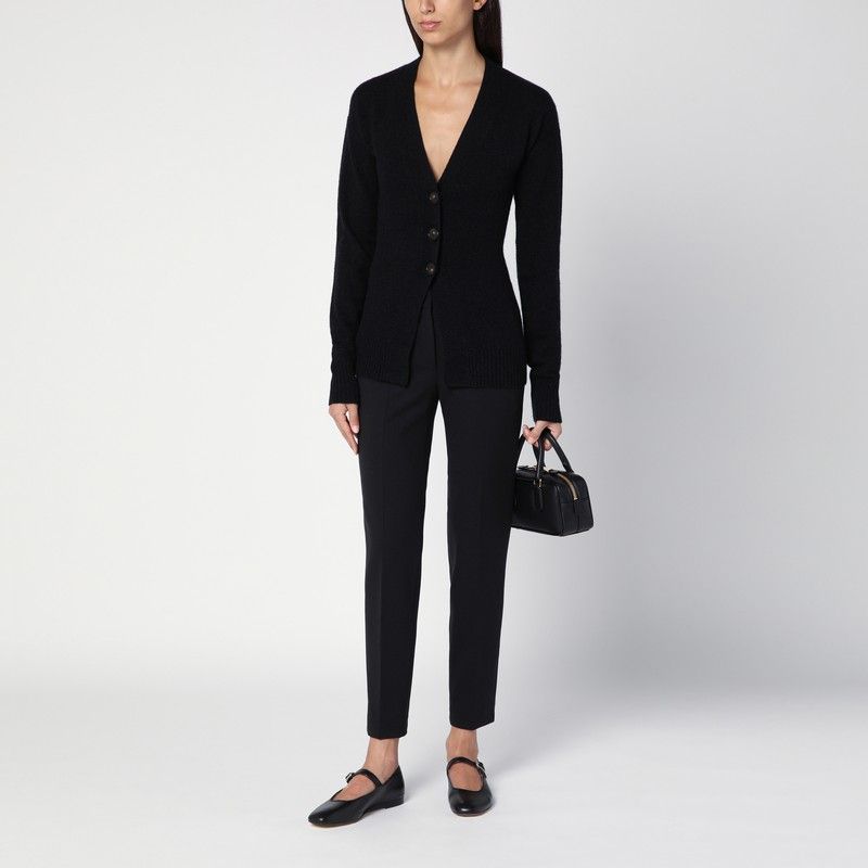 QUELLEDUE Slim Wool Blend Trousers for Women