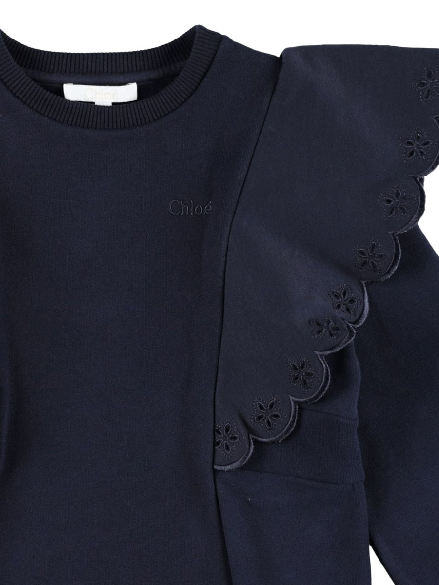 CHLOÉ Mini Dress for Girls - Fall/Winter 2024 Collection