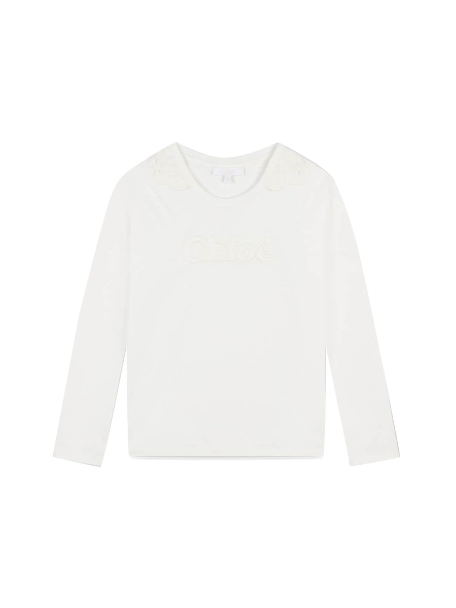 CHLOÉ Mini Cotton Tee Shirt for Kids