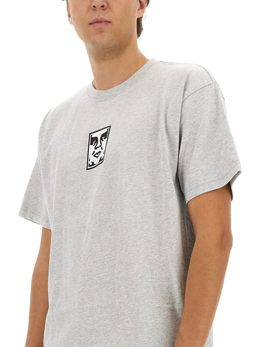 OBEY Classic Logo Graphic T-Shirt - Size L