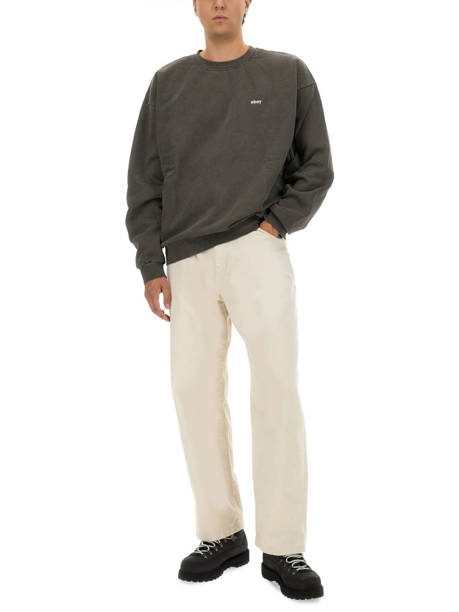 OBEY Classic Cotton Sweatshirt - Size L