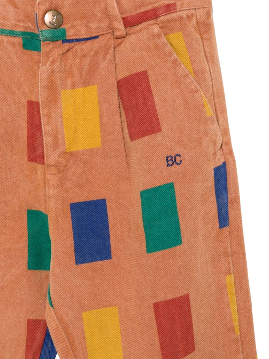 BOBO CHOSES Playful Mini All Over Chino Pants for Kids