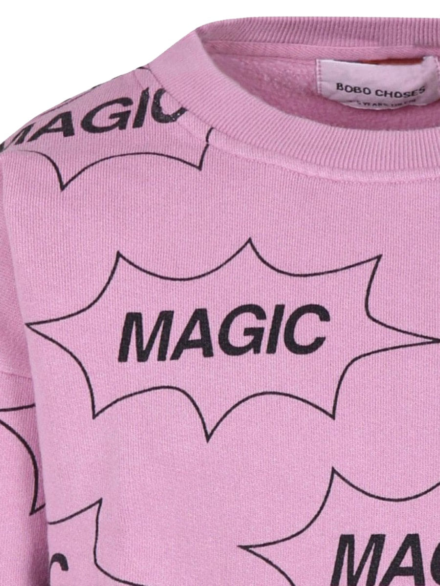 BOBO CHOSES Mini Magic All Over Sweatshirt for Kids