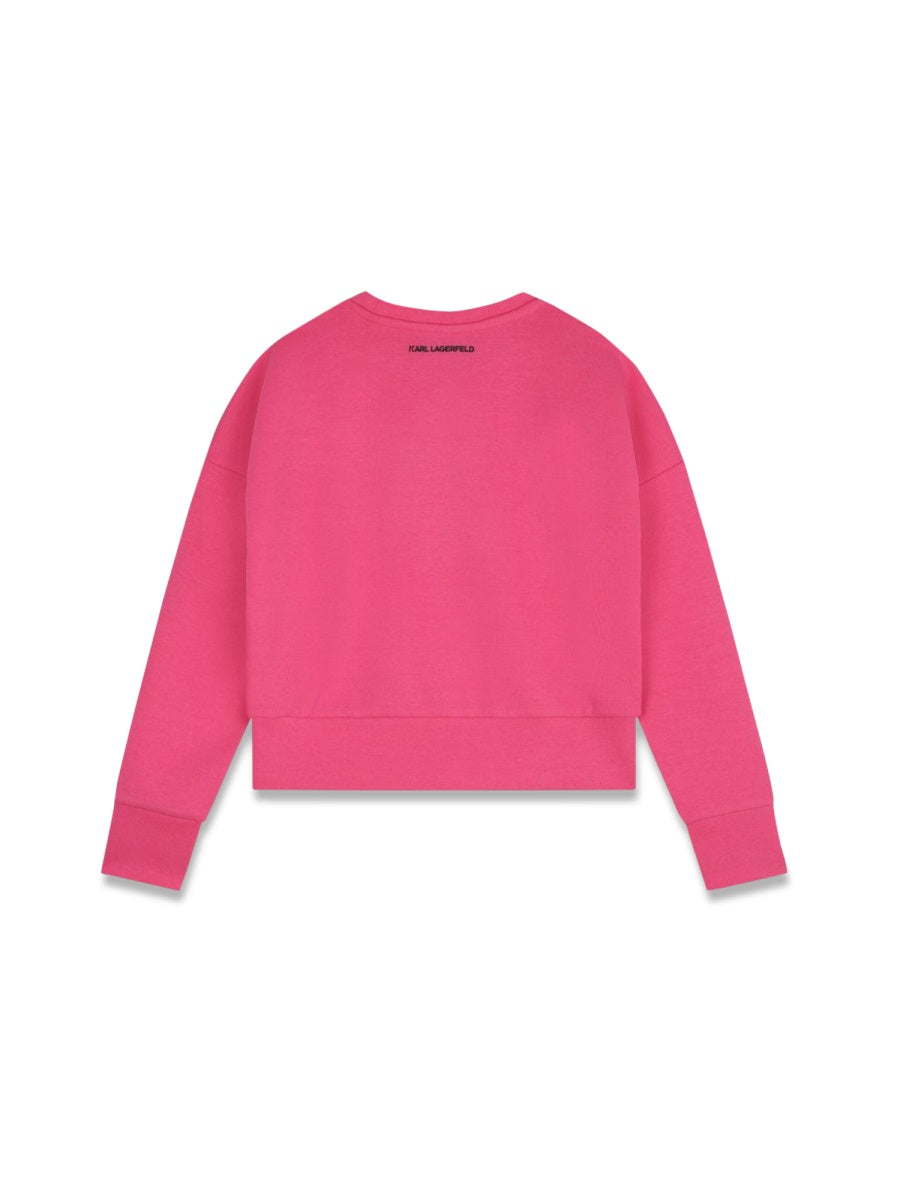 KARL LAGERFELD Mini Girls' Stylish Sweatshirt