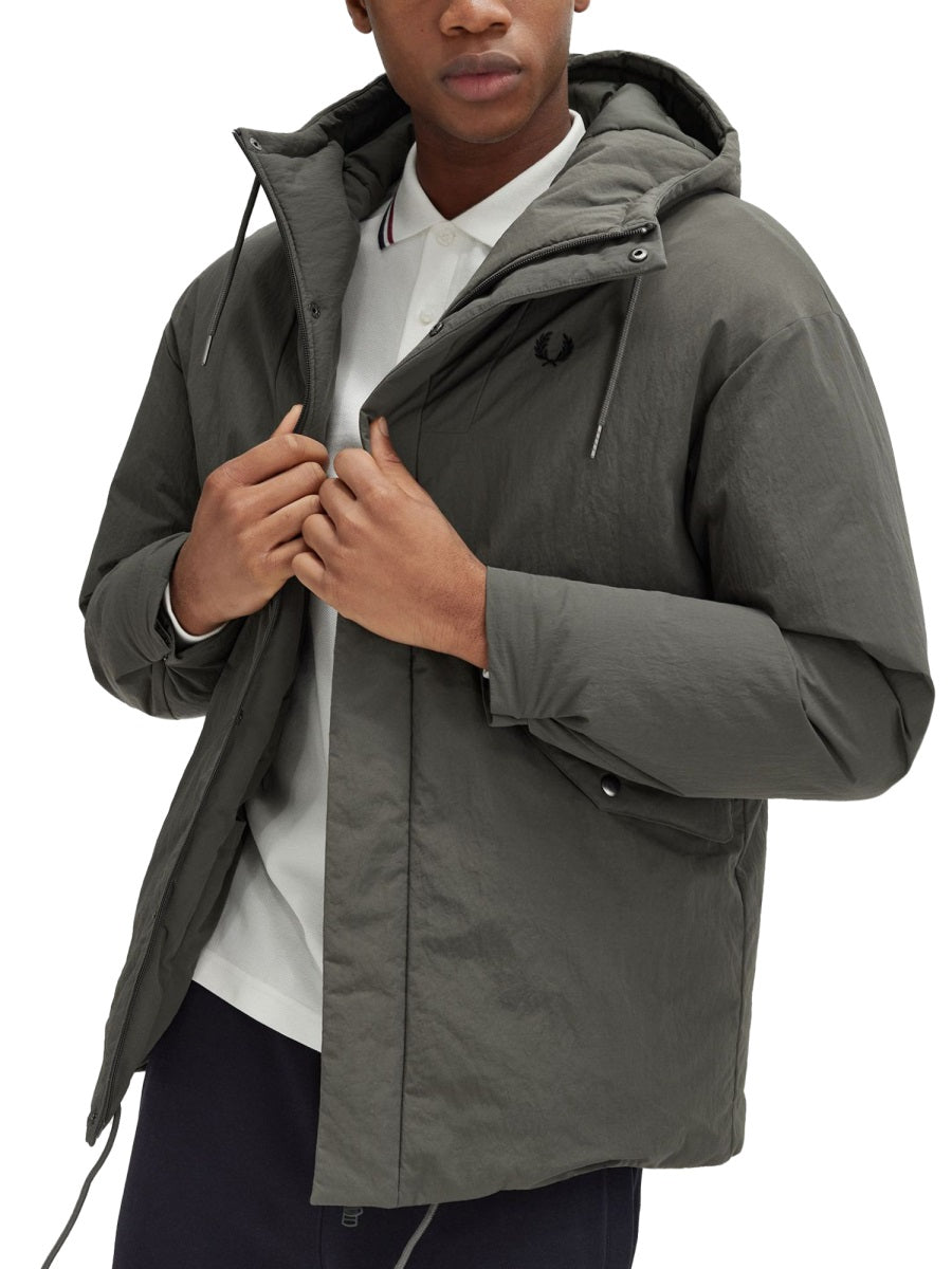 FRED PERRY Regular Fit Padded Jacket - Size L