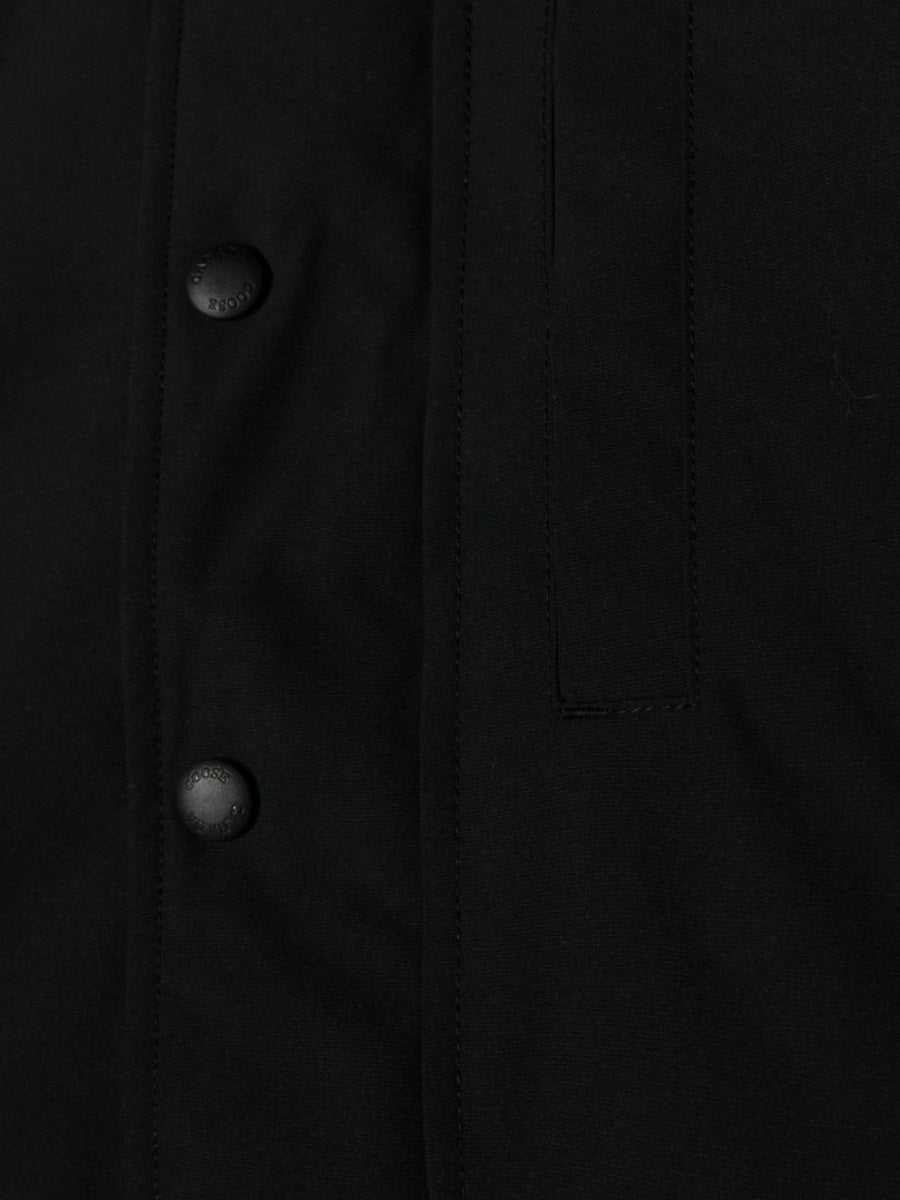 CANADA GOOSE Logan Parka Jacket - Mini Creased Design for Kids