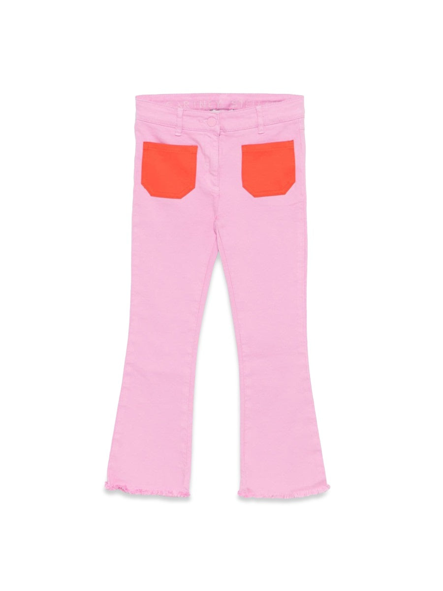 STELLA McCARTNEY Kids' Stylish Trousers for FW24 - Pink