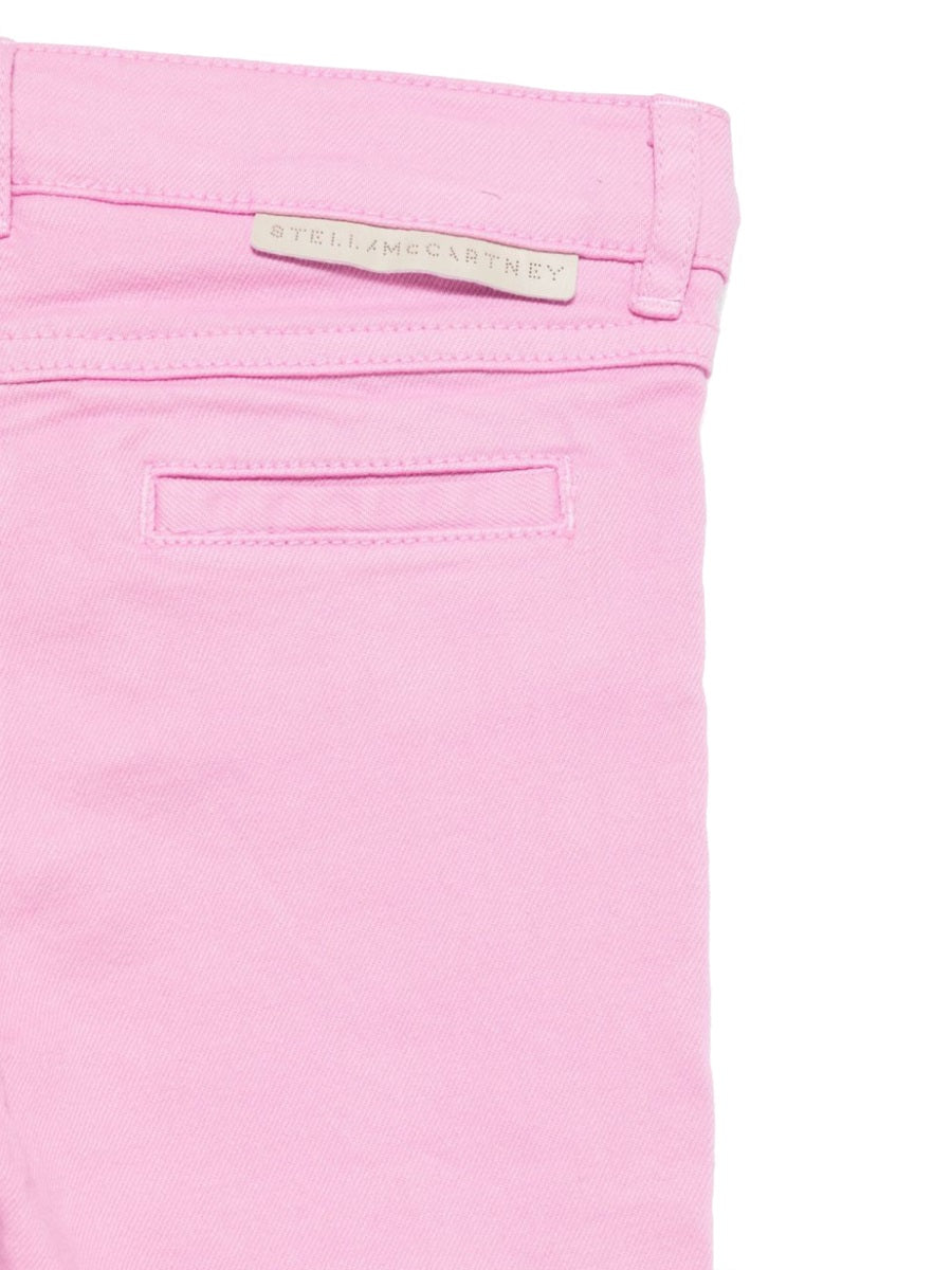 STELLA McCARTNEY Kids' Stylish Trousers for FW24 - Pink