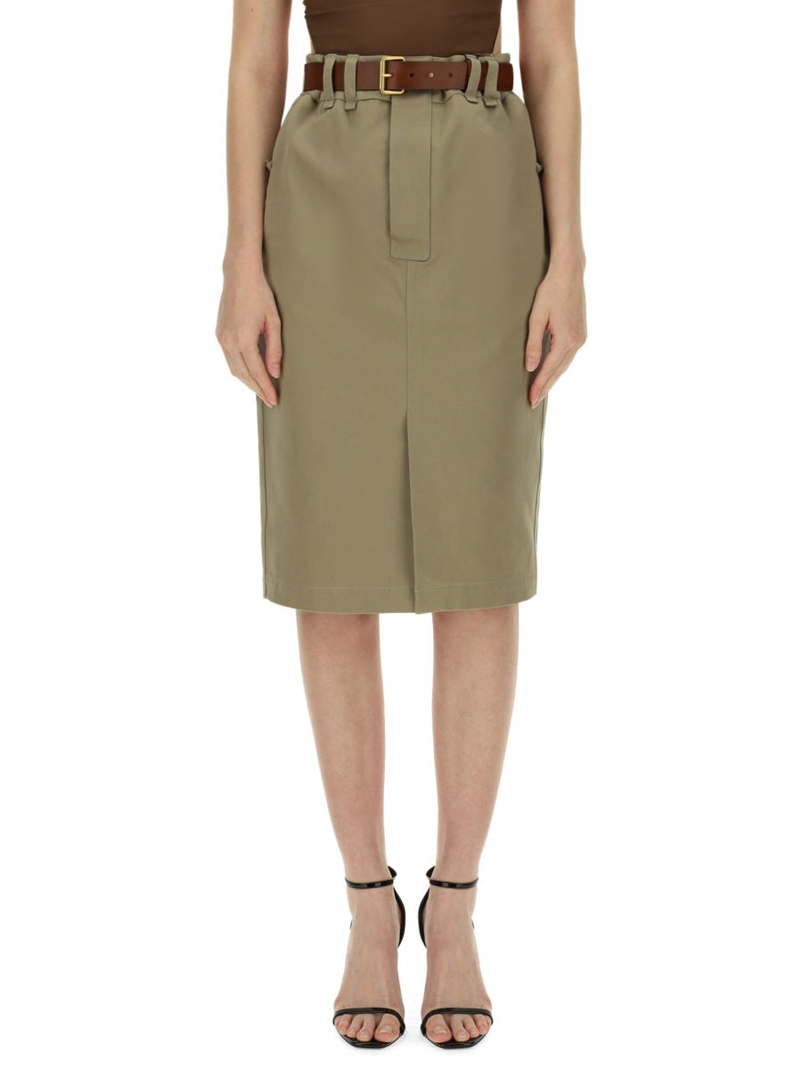 SAINT LAURENT Chic Pencil Skirt - Size 40 IT