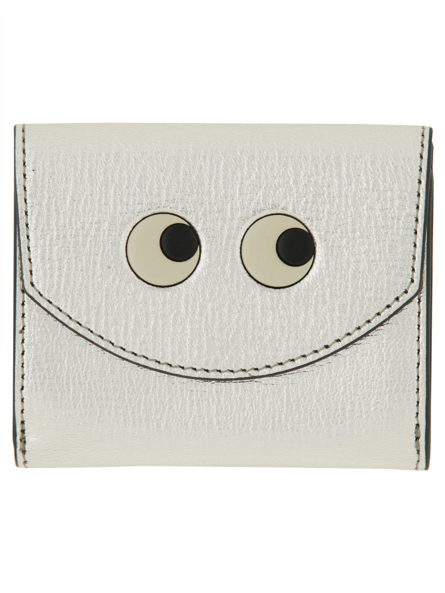 ANYA HINDMARCH Mini Trifold Wallet - Eyes Design