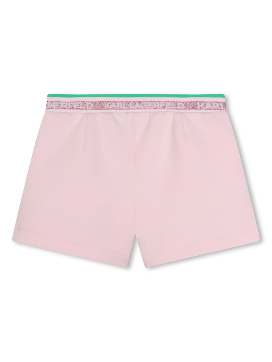 KARL LAGERFELD Boys' Mini Tee & Short Set for SS24