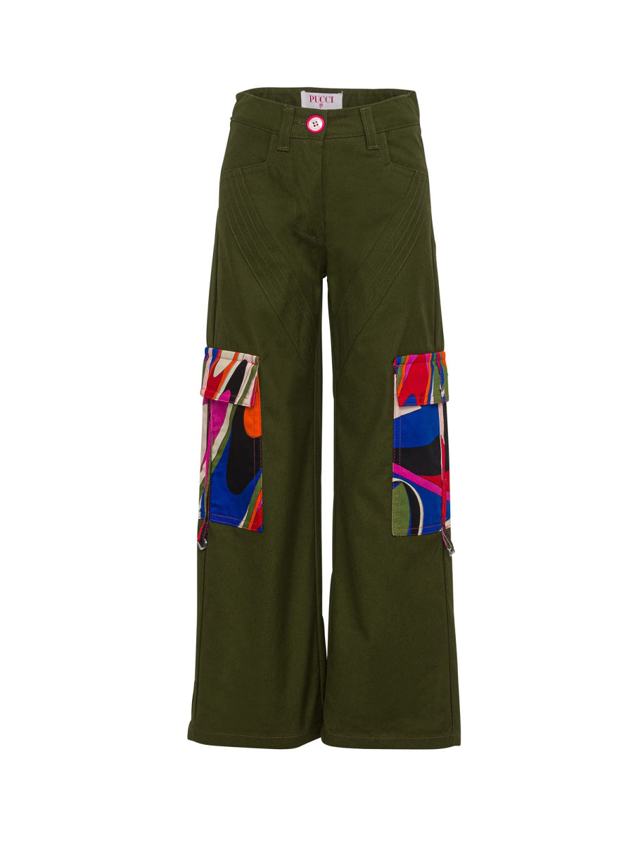 PUCCI Stylish Mini Trousers for Girls