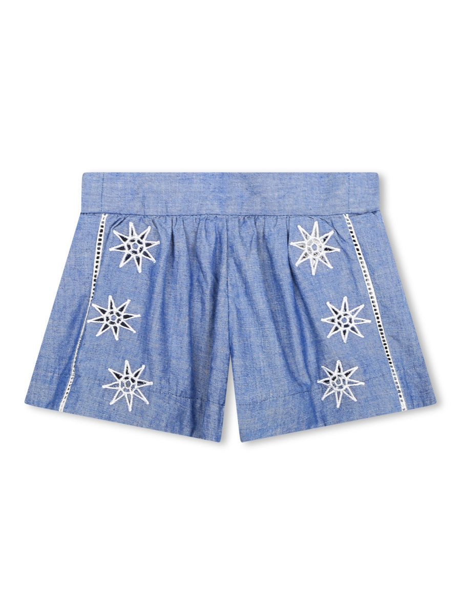 CHLOÉ Girls' Mini Cotton Shorts