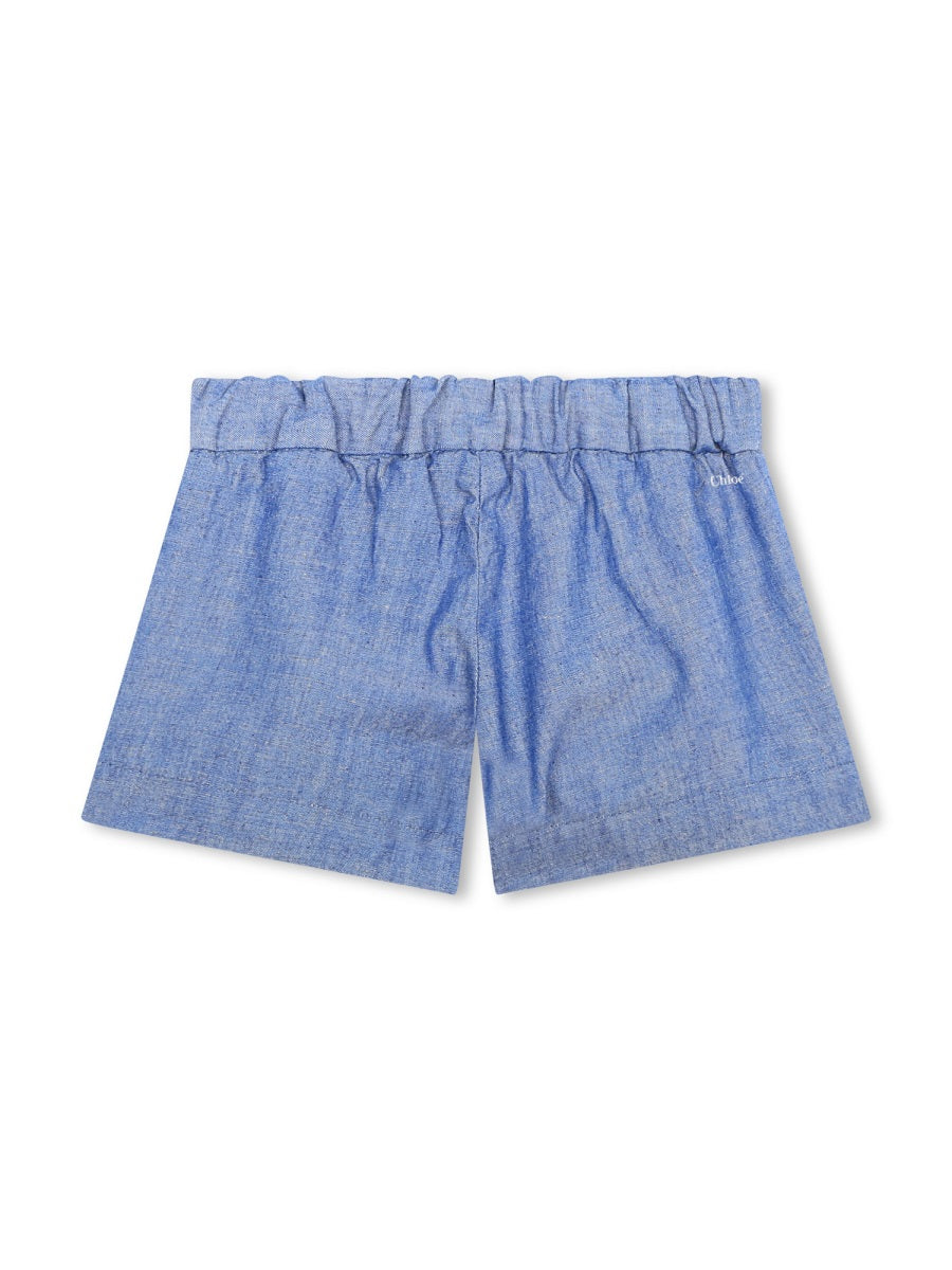CHLOÉ Girls' Mini Cotton Shorts
