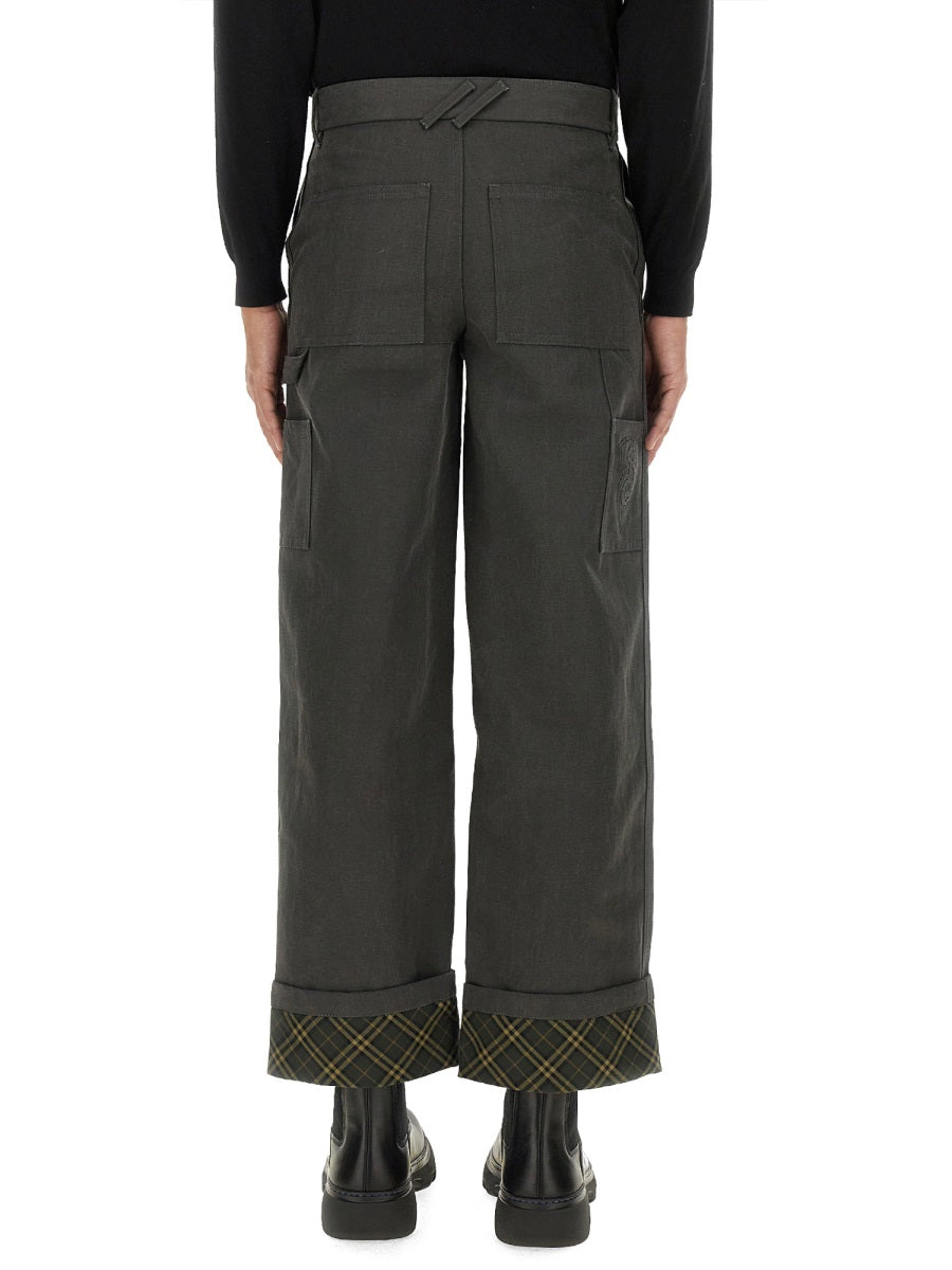 BURBERRY Regular Fit Carpenter Pants - Size 48 IT