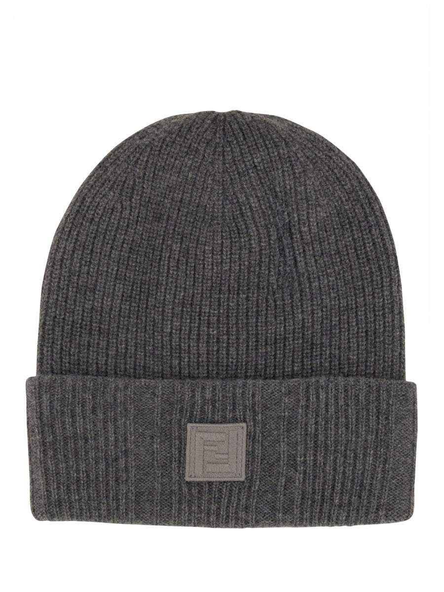 FENDI Classic Logo Beanie Hat
