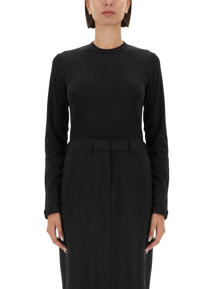 HELMUT LANG Slim Fit T-Shirt with Logo - Size S