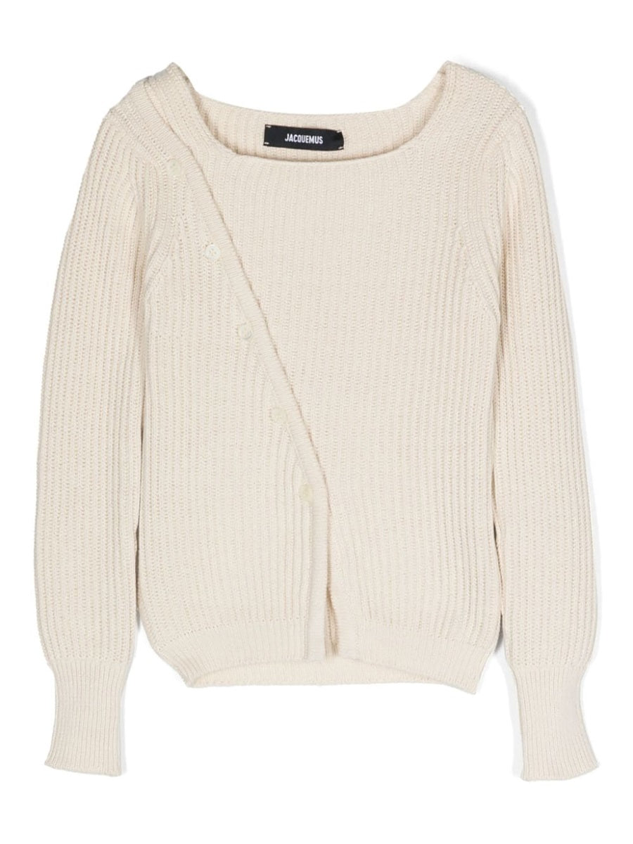 JACQUEMUS Kids' Mini Knit Cardigan
