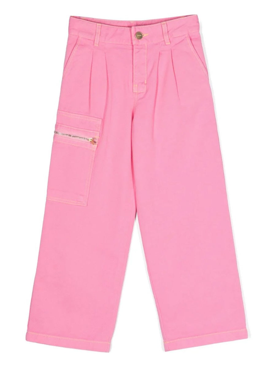 JACQUEMUS Mini Jean Pants for Girls