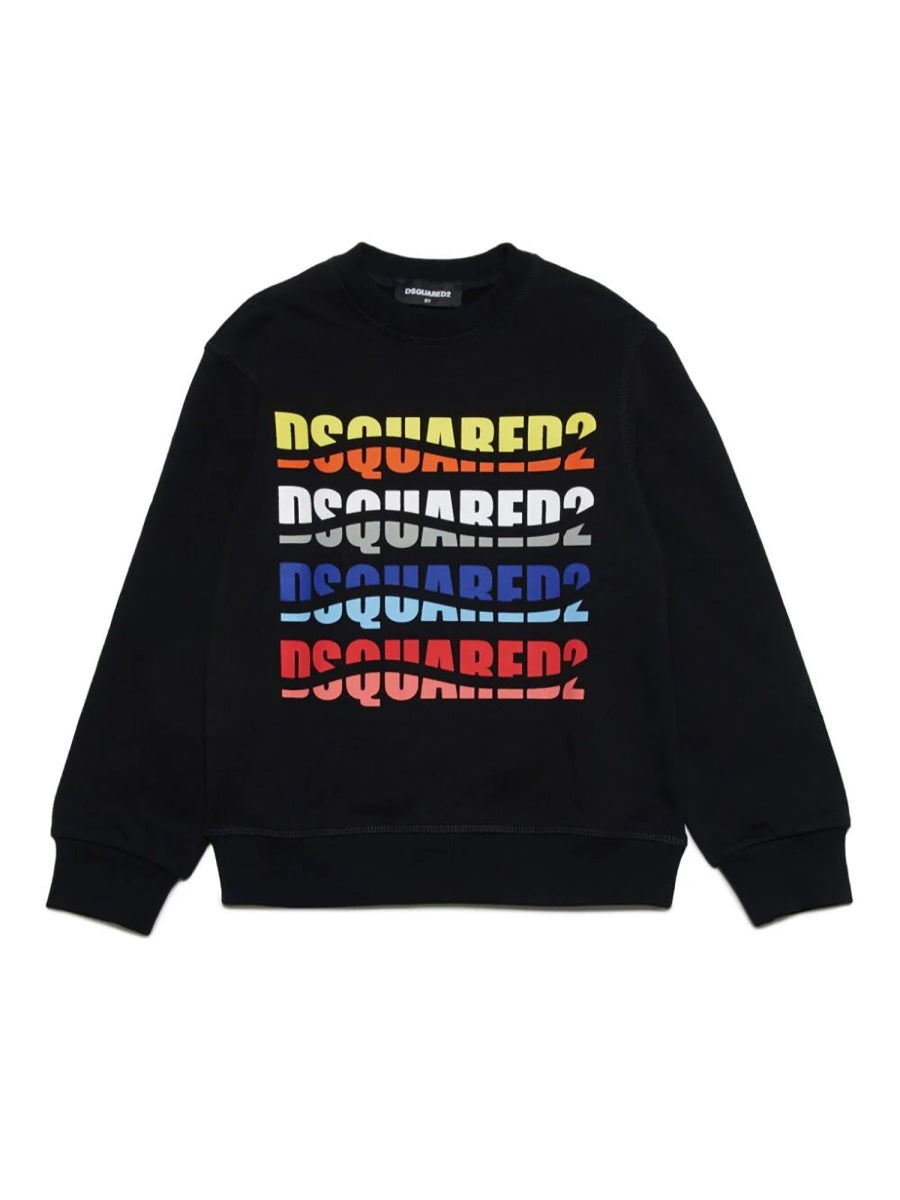 DSQUARED Mini Unisex Cotton Sweatshirt